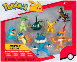 Jazwares Φιγούρες Pokemon Chikorita, Totodile, Trubbish, Pikachu, Cyndaquil, Houndour, Frogadier & Monferno για 4+ Ετών 5εκ. Jazwares Φιγούρες Pokemon Chikorita, Totodile, Trubbish, Pikachu, Cyndaquil, Houndour, Frogadier & Monferno για 4+ Ετών 5εκ.
