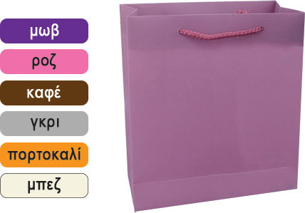 AGC Πλαστική Τσάντα για Δώρο 40x31x31εκ. (Διάφορα Χρώματα)