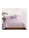 Nef-Nef Homeware Set Cearșafuri King Size 270x280cm. 035299 Rose 4buc