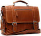 The Chesterfield Brand Imperia Tasche Fall für Laptop 15" in Braun Farbe