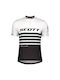 Scott Kurze Ärmel Radtrikot Schwarz