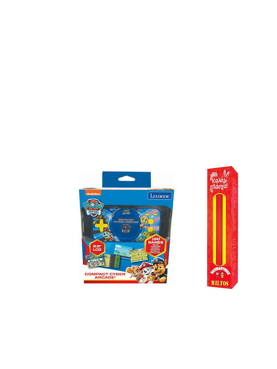 Paw Patrol Ηλεκτρονική Παιδική Κονσόλα Χειρός Με 150 Ενσωματωμένα Παιχνίδια Lexibook