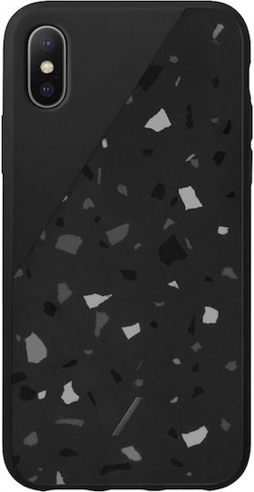 Native Union Umschlag Rückseite Schwarz für iPhone X / Xs