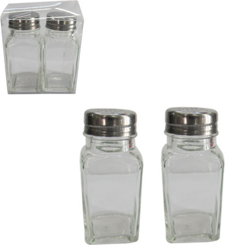 AGC Set Salt & Papper Shaker Glass 6pcs