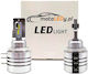Λάμπες Αυτοκινήτου H15 / DRL Canbus LED 5500K Ψυχρό Λευκό 10V / 12V / 24V 50W 2τμχ