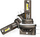 Λάμπες Αυτοκινήτου H15 / DRL Canbus LED 5000K Ψυχρό Λευκό 12V / 10V 2τμχ