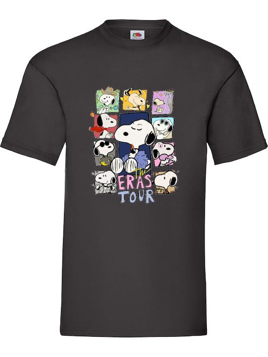 Black T-shirt Blouse Snoopy The Eras Tour Origi...