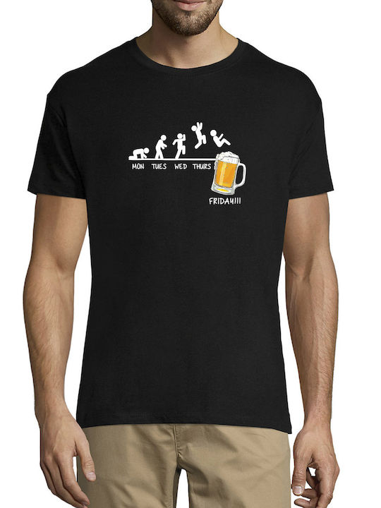 Beer Week Unisex Black Short Sleeve T-shirt