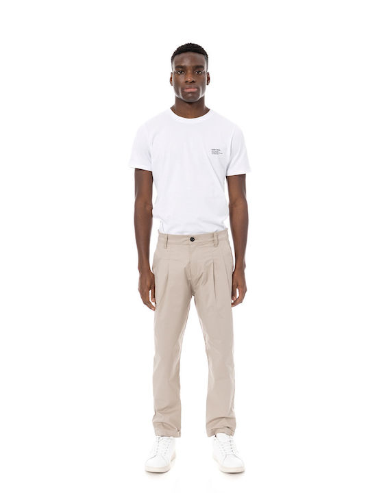 Cover Jeans Men's Trousers Beige