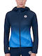 Women's Short Sports Jacket for Winter Dark Blue