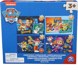 Puppy Patrol 4 in 1 Holzpuzzle Puppy Patrol 4 in 1 Holzpuzzle