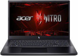 Acer Nitro 5 ANV15-51 15.6" IPS FHD 144Hz (Ядро i5-13420H/16ГБ/512ГБ SSD/GeForce RTX 2050/Без ОС) (Американска клавиатура)