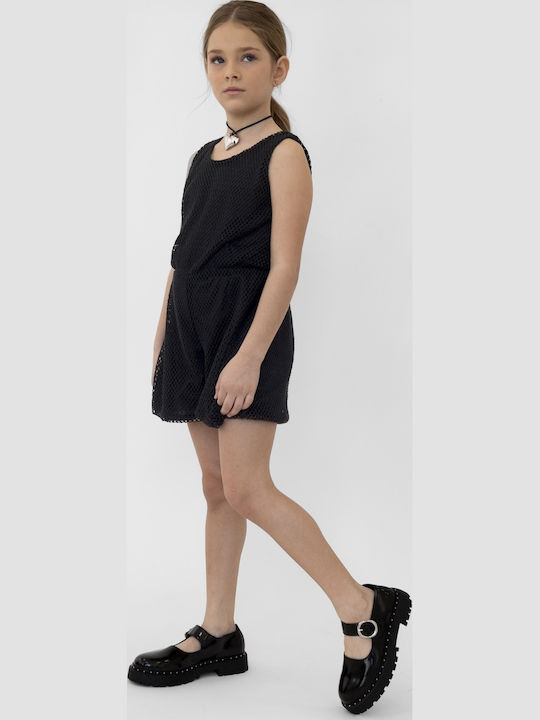 Kids' Fabric Jumpsuit Shorts/Bermudas Black