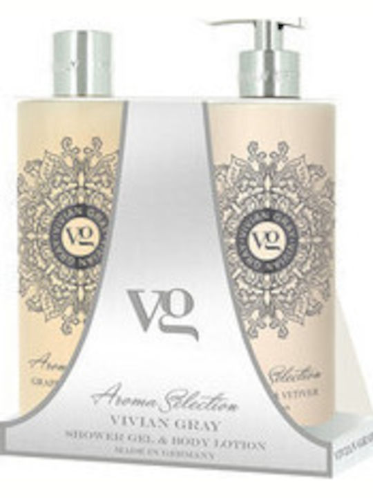 Grapefruit & Vetiver Body Care Set - Cosmetic Body Care Set