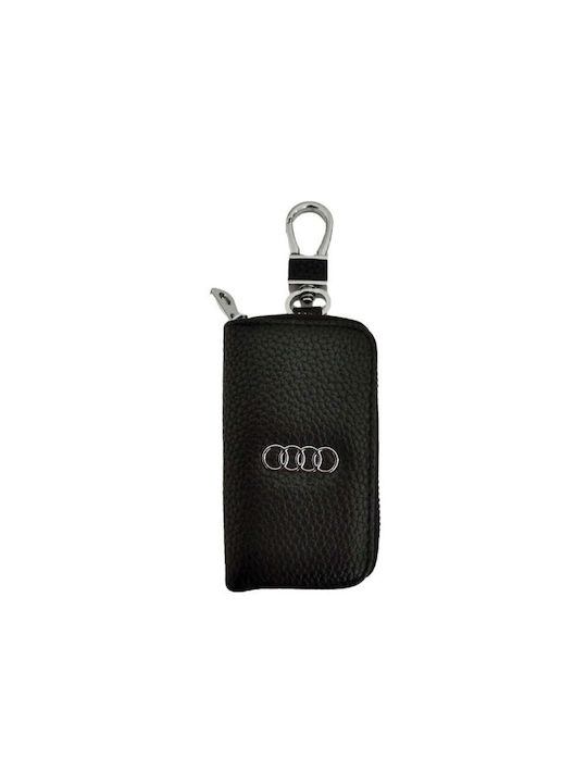 Key Holder Leather Black