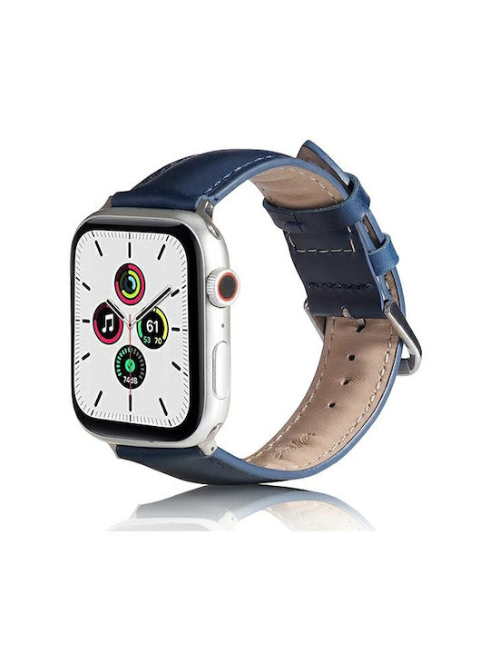 Beline Strap Leather Blue (Apple Watch 44/45/46mm/Ultra 49mm)