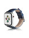 Beline Strap Leather Blue (Apple Watch 44/45/46mm/Ultra 49mm)