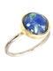 Elor Damen Ring aus Silber Vergoldet