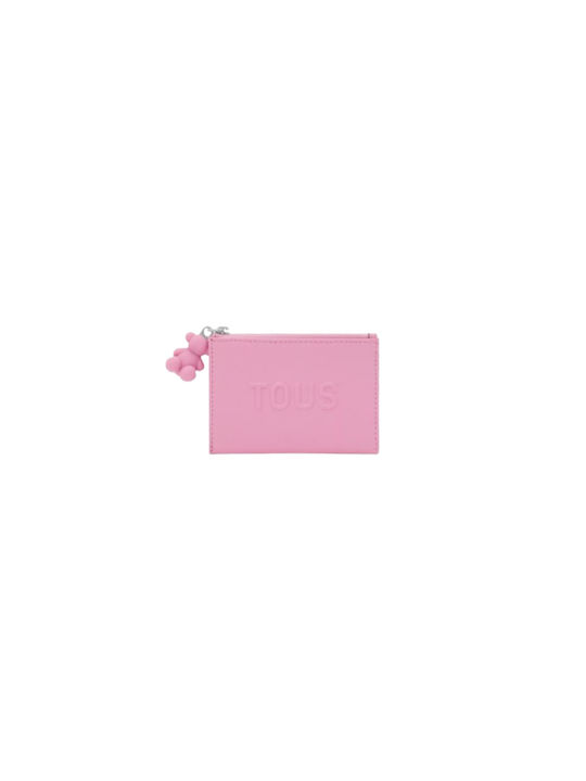 Tous Monedero Tarjetero T Γυναικείο Πορτοφόλι Καρτών Ροζ
