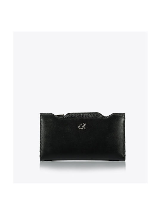 Axel Large Women's Wallet Black