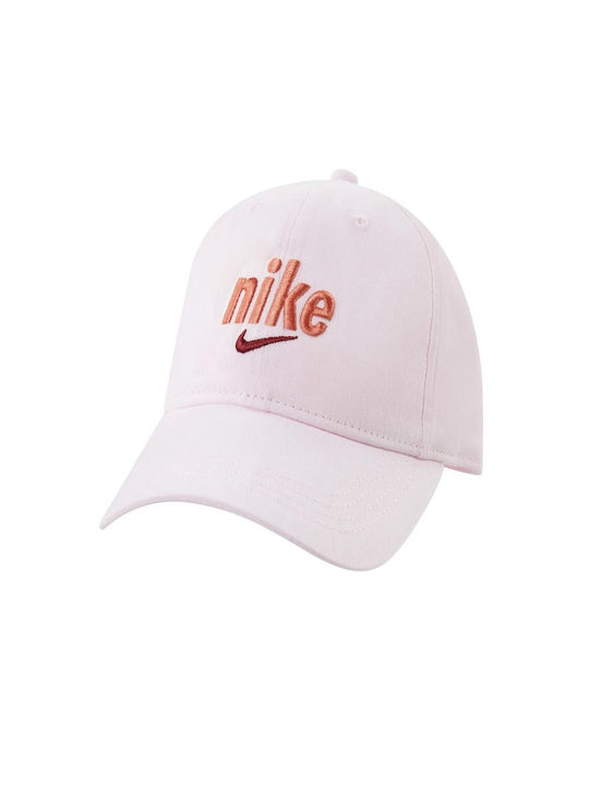 Nike Παιδικό Καπέλο Υφασμάτινο Ροζ