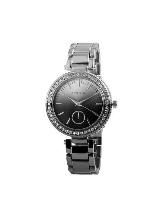 Watch with Silver Metal Bracelet