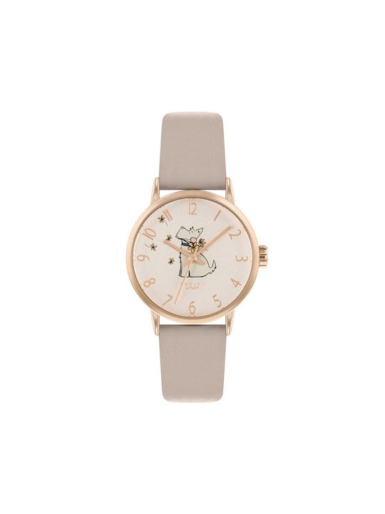 Radley Watch with Beige Leather Strap