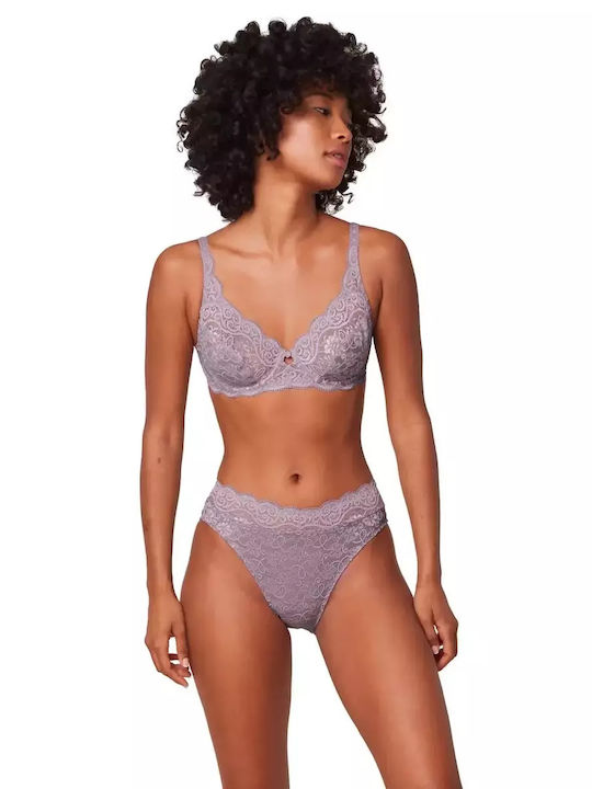 Triumph Amourette 300 Magic Wire Damen Slip Purple