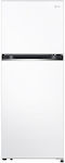 LG Ψυγείο Δίπορτο Total NoFrost Υ144.5xΠ55.5xΒ63.7εκ. Λευκό