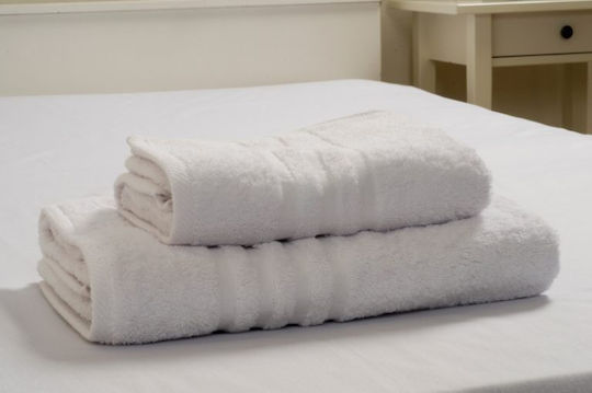 Politishome Hotel Towel Face 90x50cm White Weight 550gsm