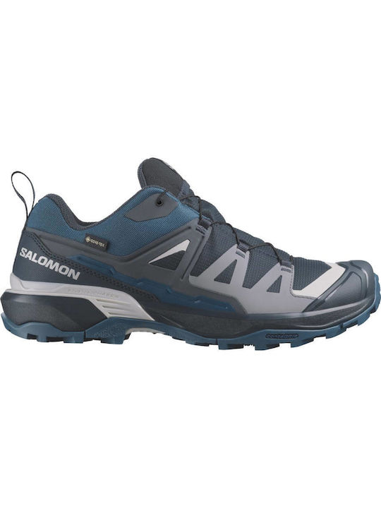 Salomon X Ultra 360 Gtx Men's Hiking Shoes Waterproof with Gore-Tex Membrane Blue