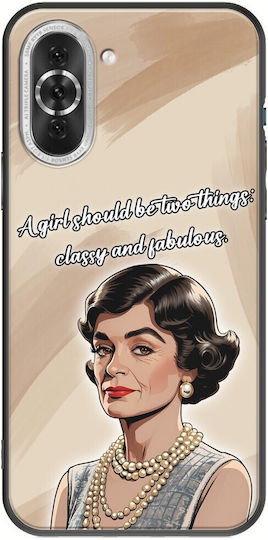Brilliant Business Minds - Coco Chanel Back Cover Silicone Multicolour (Huawei Nova 10 Pro)