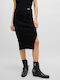 Hugo Boss Midi Skirt in Black color