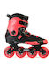 Micro Super Inline Αυξομειούμενα Rollers Κόκκινα Ενηλίκων/Παιδικά