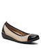 Damen Ballerinas in Beige Farbe