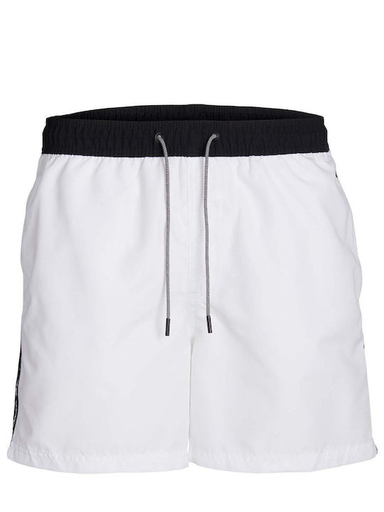 Jack & Jones Herren Badebekleidung Shorts Weiß