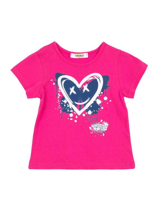 Frenzy T-shirt Φούξια Frenzy T-shirt Φούξια