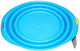 Georplast Klappbar Schalen aus Silikon Futter & Wasser für Hund & Katze 700ml in Hellblau Farbe