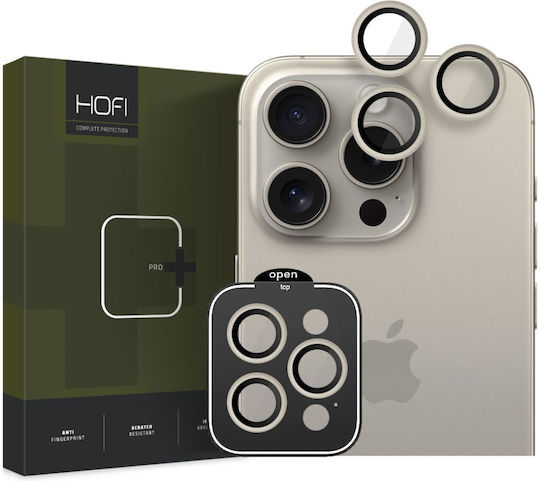 Hofi Camring Pro+ Camera Protection Tempered Glass Transparent for the iPhone 15 Pro / 15 Pro Max