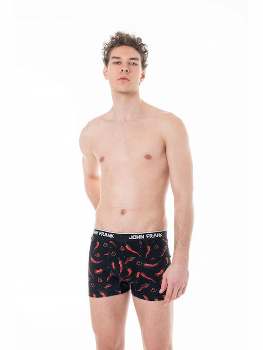 John Frank So Hot Herren Boxershorts Mehrfarbig...
