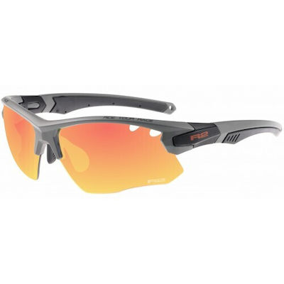 R2 Cycling Glasses with Gray Frame & Photochromic Lenses