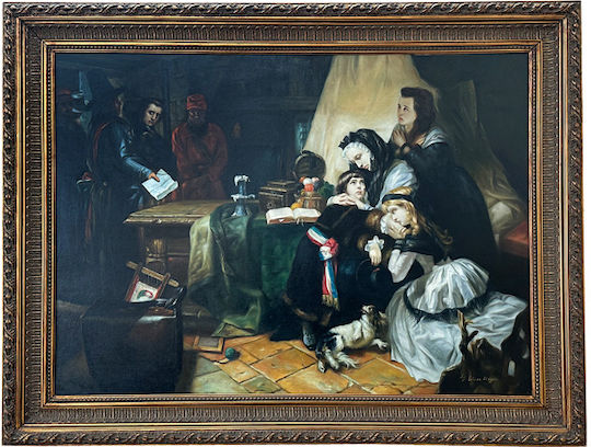 Gemälde auf Leinwand 120x92cm