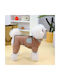 Hundeshirts für Hunde Fleece Braun Rückenlänge 37x37x37cm