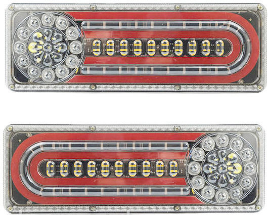 Rolinger Σετ Φώτα Τρέιλερ LED με Βίδες 2τμχ