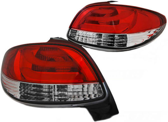 Πίσω Φανάρια Led για Peugeot 206 98-07 2τμχ