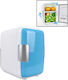Cooler Cosmetic Refrigerator 4lt Blue