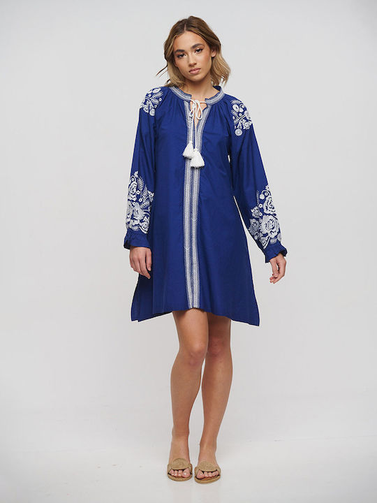 Ble Resort Collection Women's Dress Beachwear Blue