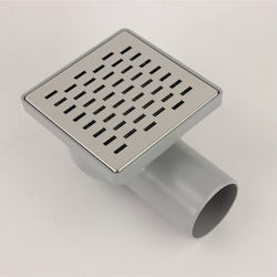 Inter Ceramic Stainless Steel Floor Drain Gray Inter Ceramic Stainless Steel Floor Drain Gray