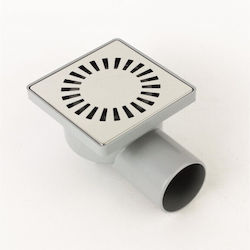 Inter Ceramic Stainless Steel Floor Drain Gray Inter Ceramic Stainless Steel Floor Drain Gray