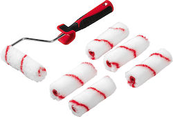 Lux Tools Roleț de vopsit Rotund 7buc